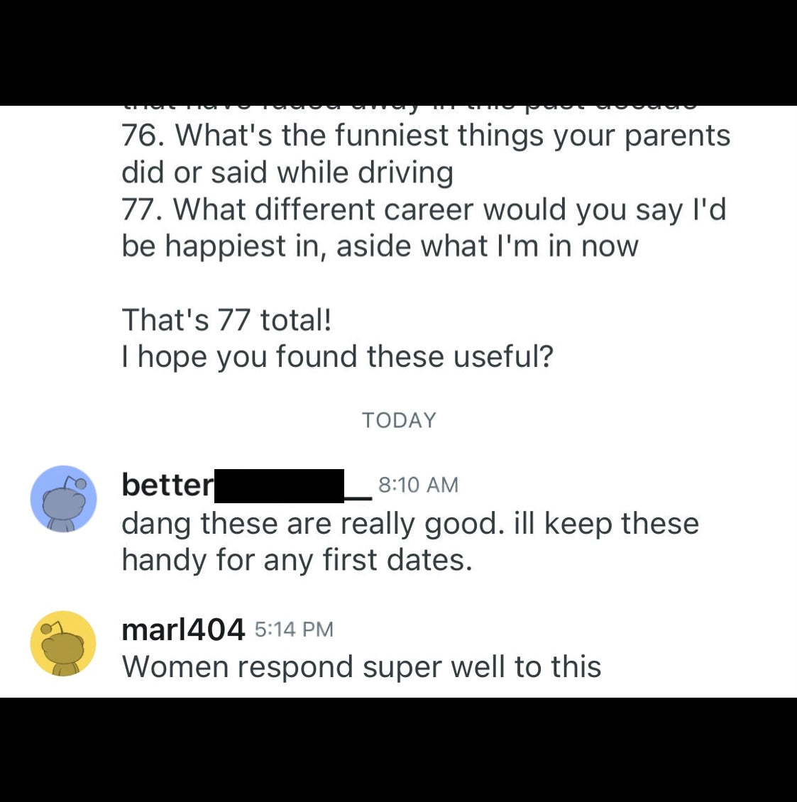 Questions She'll Love