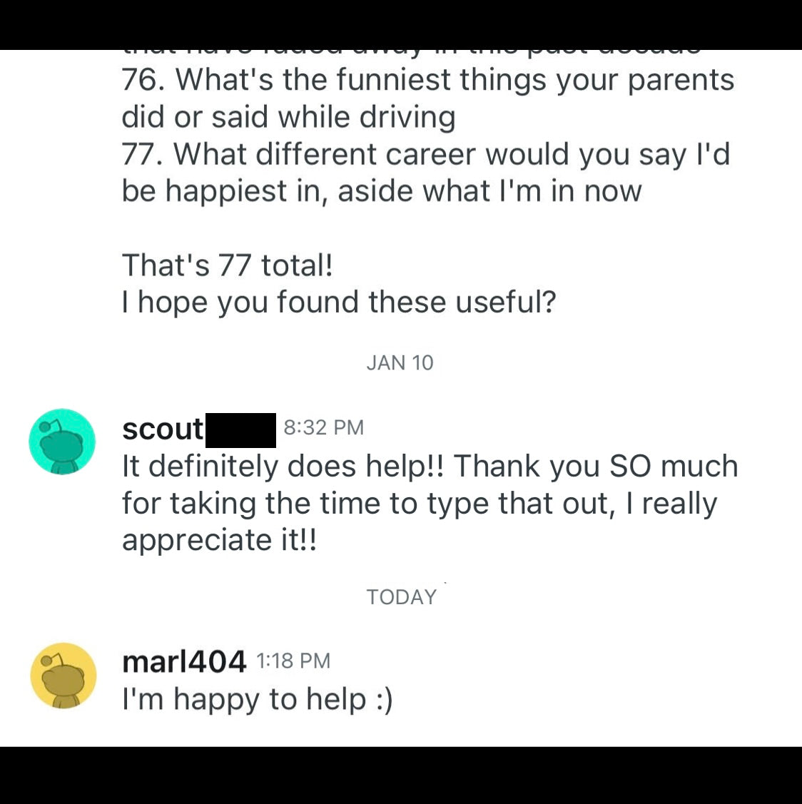 Questions She'll Love